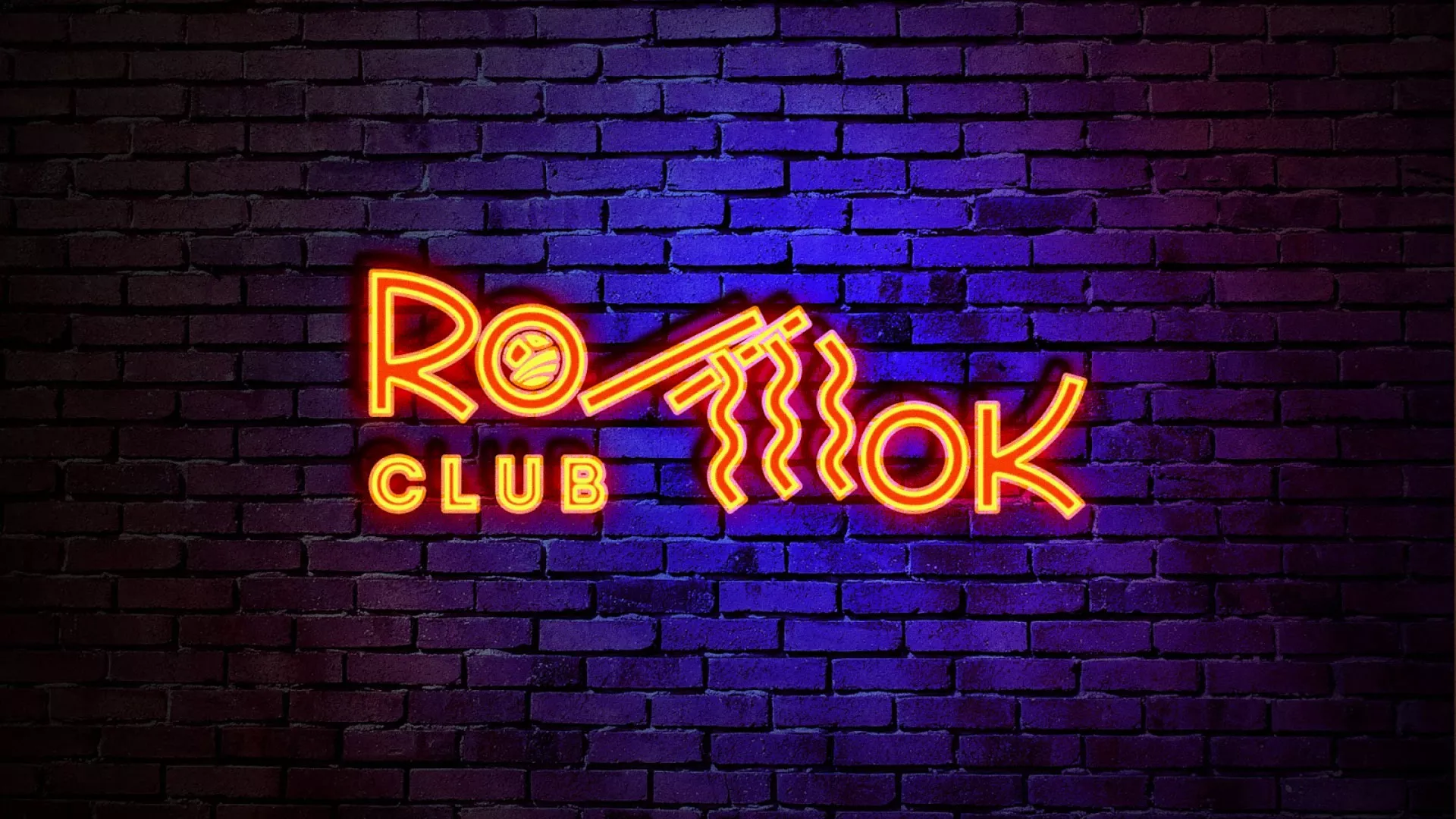 Разработка интерьерной вывески суши-бара «Roll Wok Club» в Кадникове